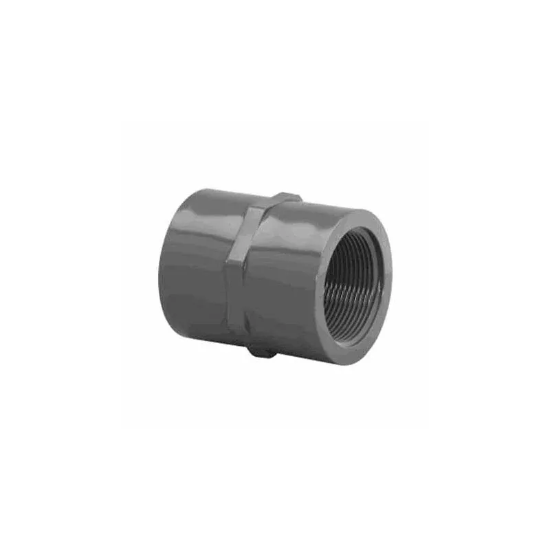 .5" FPT COUPLING SCHEDULE 80 GRAY