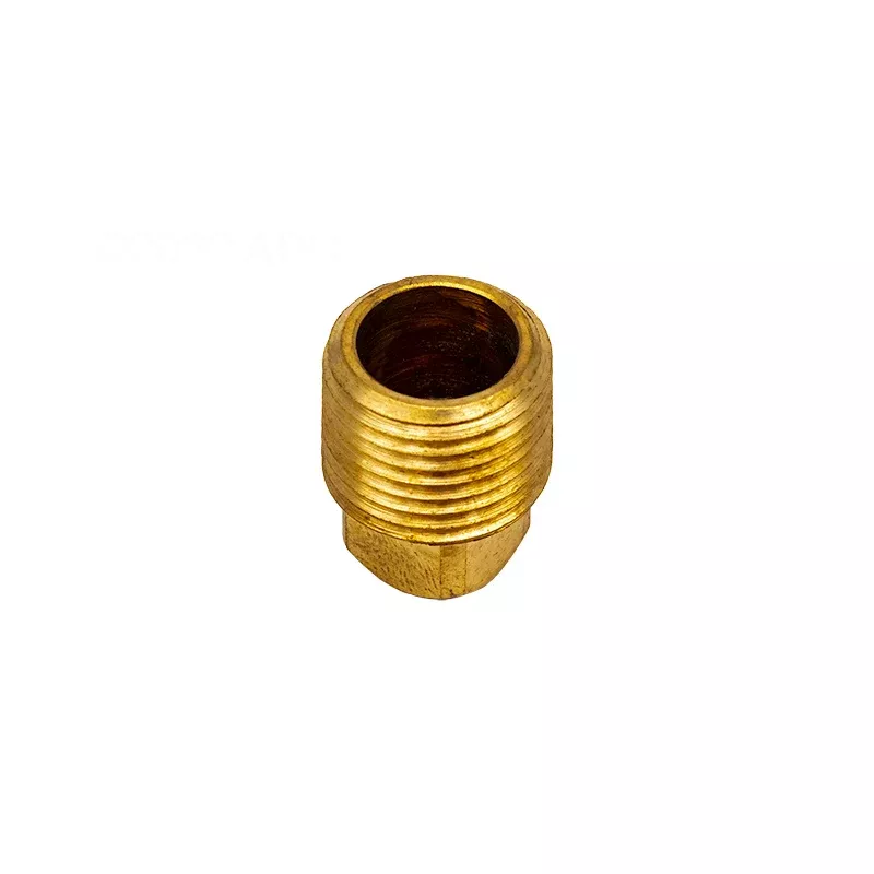 .5" MPT BRASS SQUARE HEAD PLUG