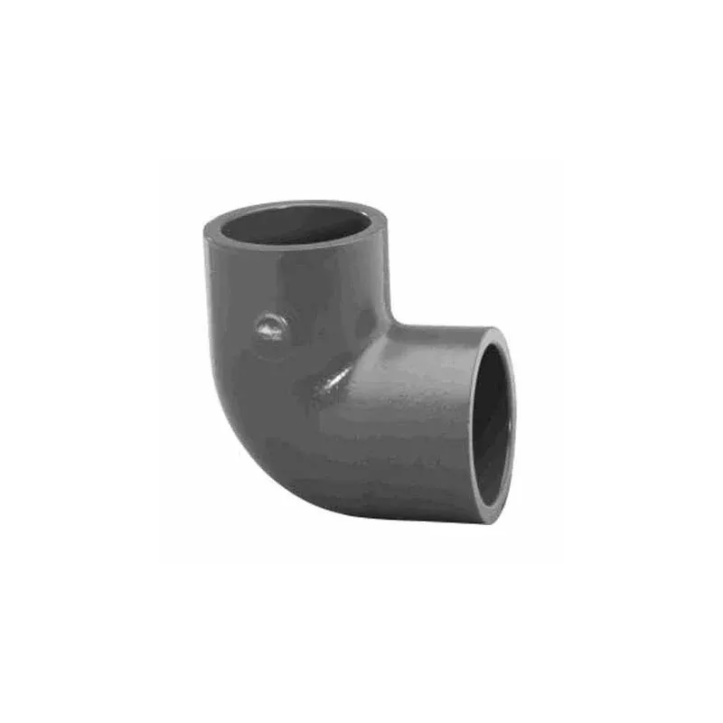 .5" SKT 90 ELBOW SCHEDULE 80 GRAY