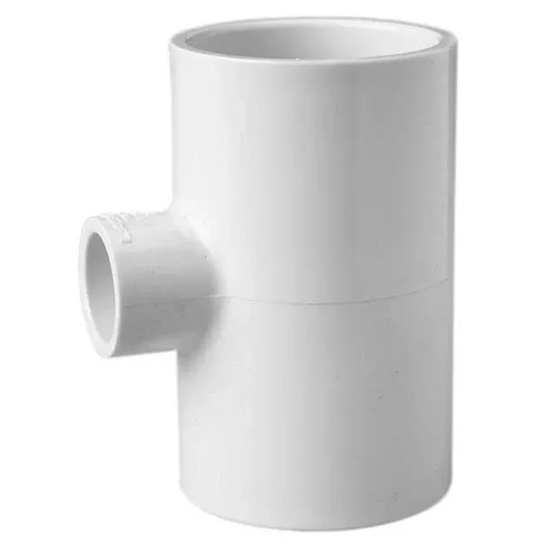 8" x 2-1/2" Sch 40 PVC Reducing Tee Soc 401-579