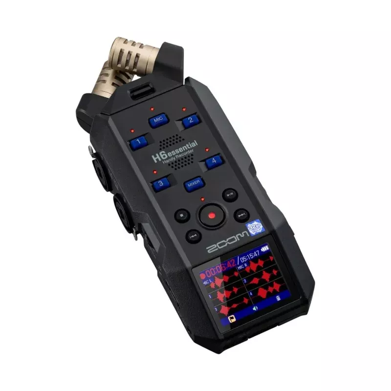 Zoom H6essential 6-Track 32-Bit Float Portable Audio Recorde