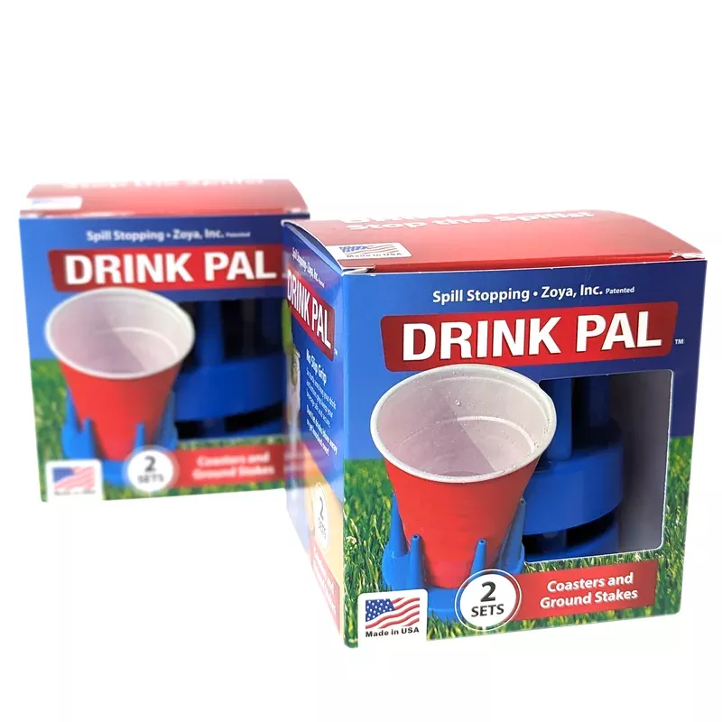 Zoya Drink Pal Coaster Set of 4 – Vibrant Table Protectors